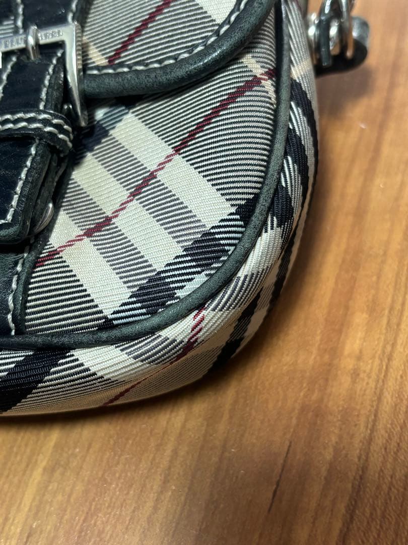 バーバリー　ブルーレーベル　2way ノバチェック　ショルダーバッグ