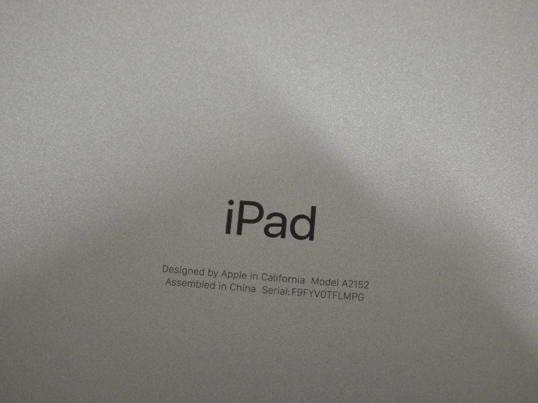 iPad Air 第3世代 64GB A2152 MUUL2J/A ジャンク