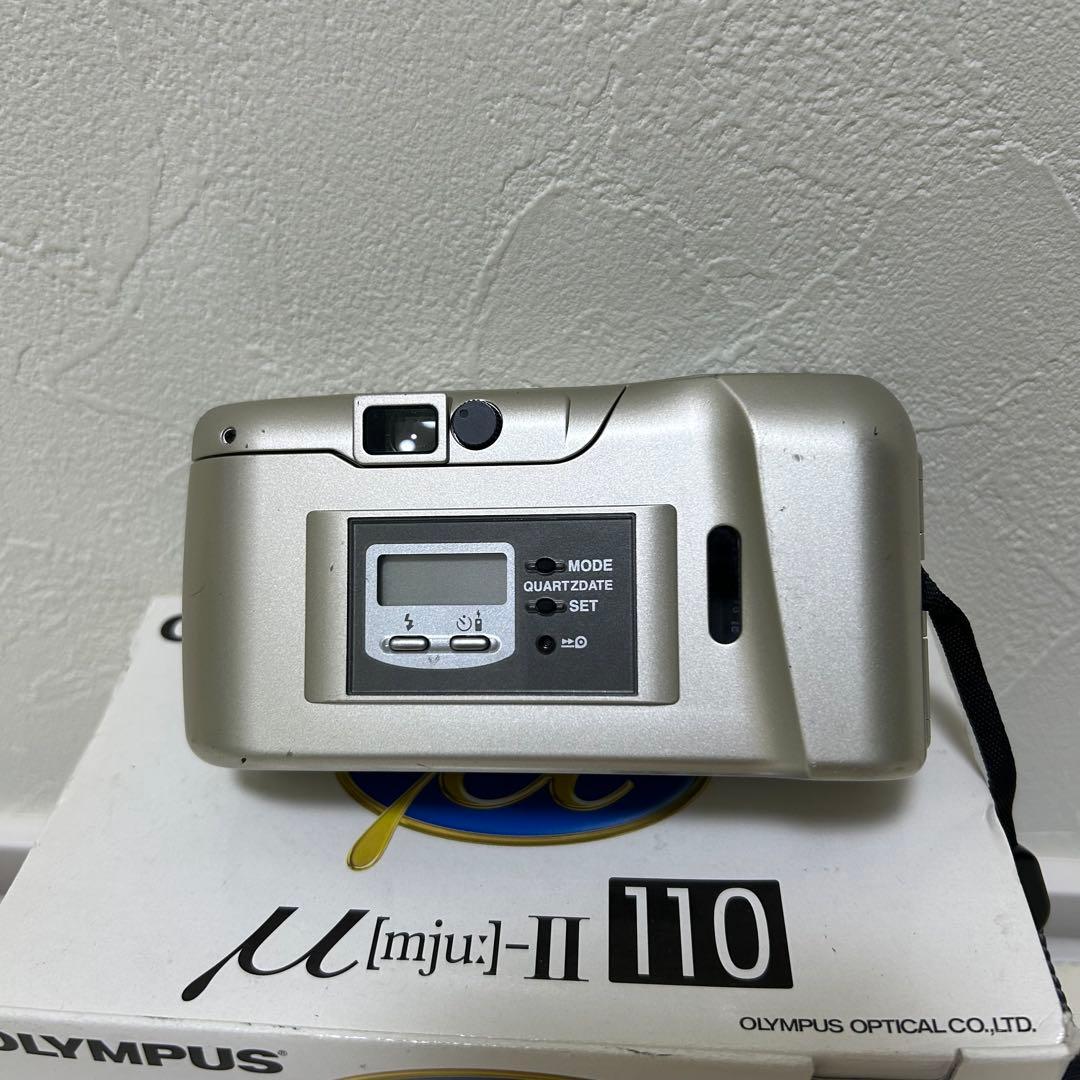 OLYMPUS μ mju Ⅱ 110 フィルムカメラ