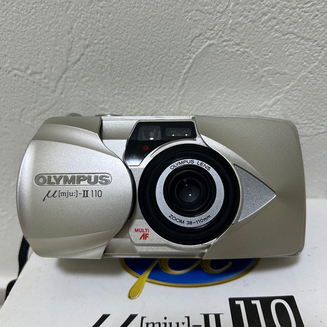 OLYMPUS μ mju Ⅱ 110 フィルムカメラ