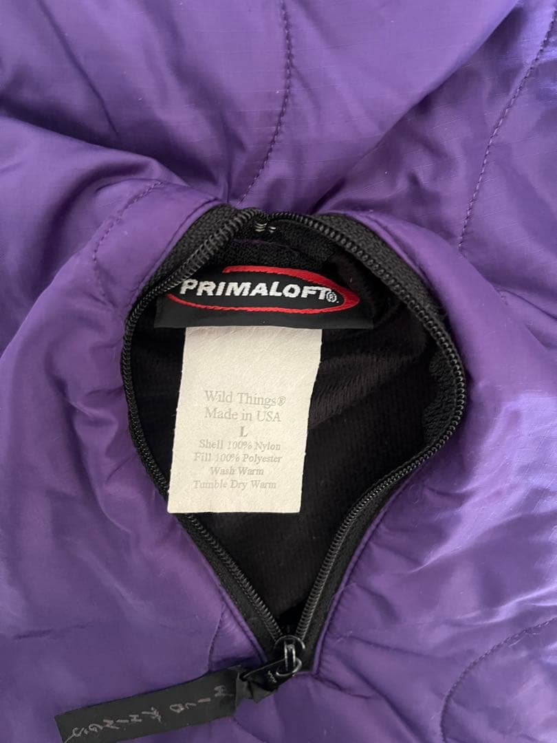 ビ*ン様 ビンテージ USA製 ワイルドシングス リバーシブル 中綿 ナイロンジ