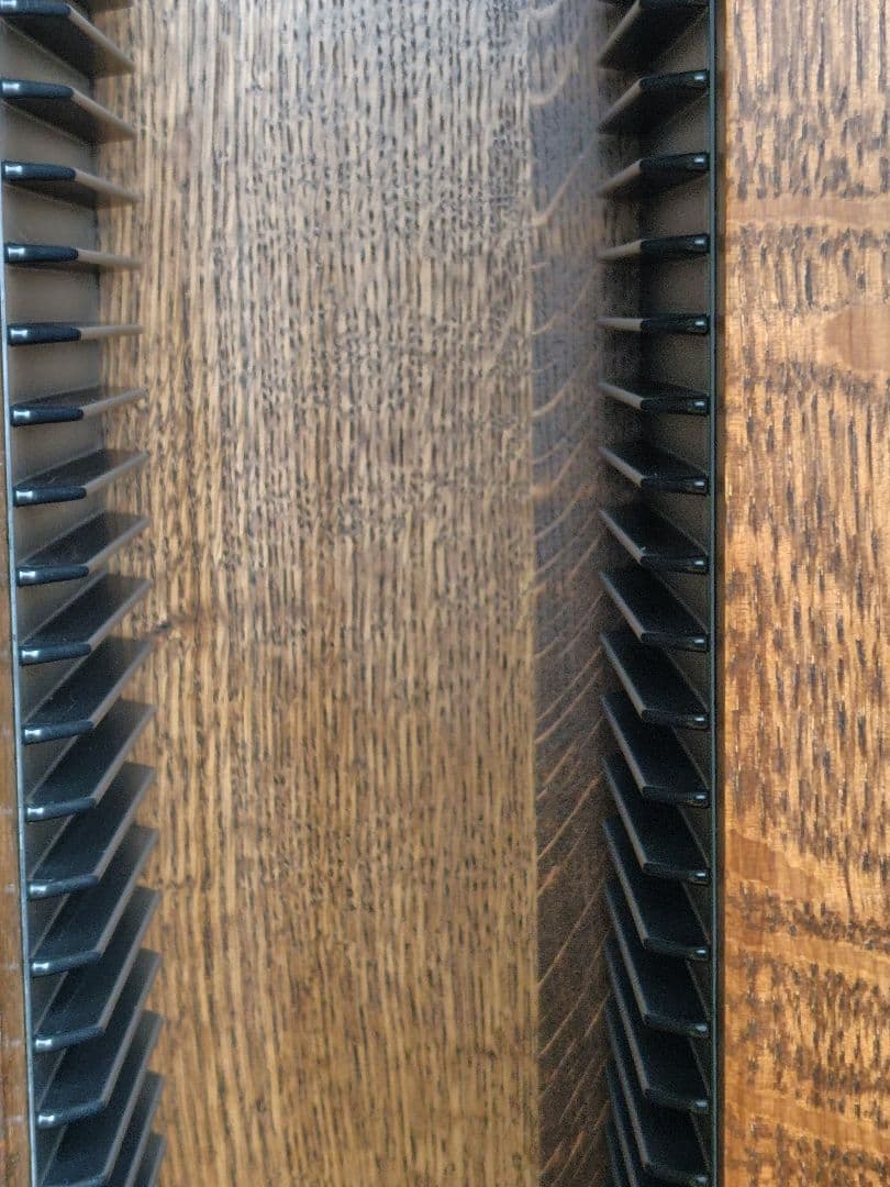 木製　無垢材　CDラック　CD入　CD　５０枚　２枚組・５個　タワー形状　飾り台