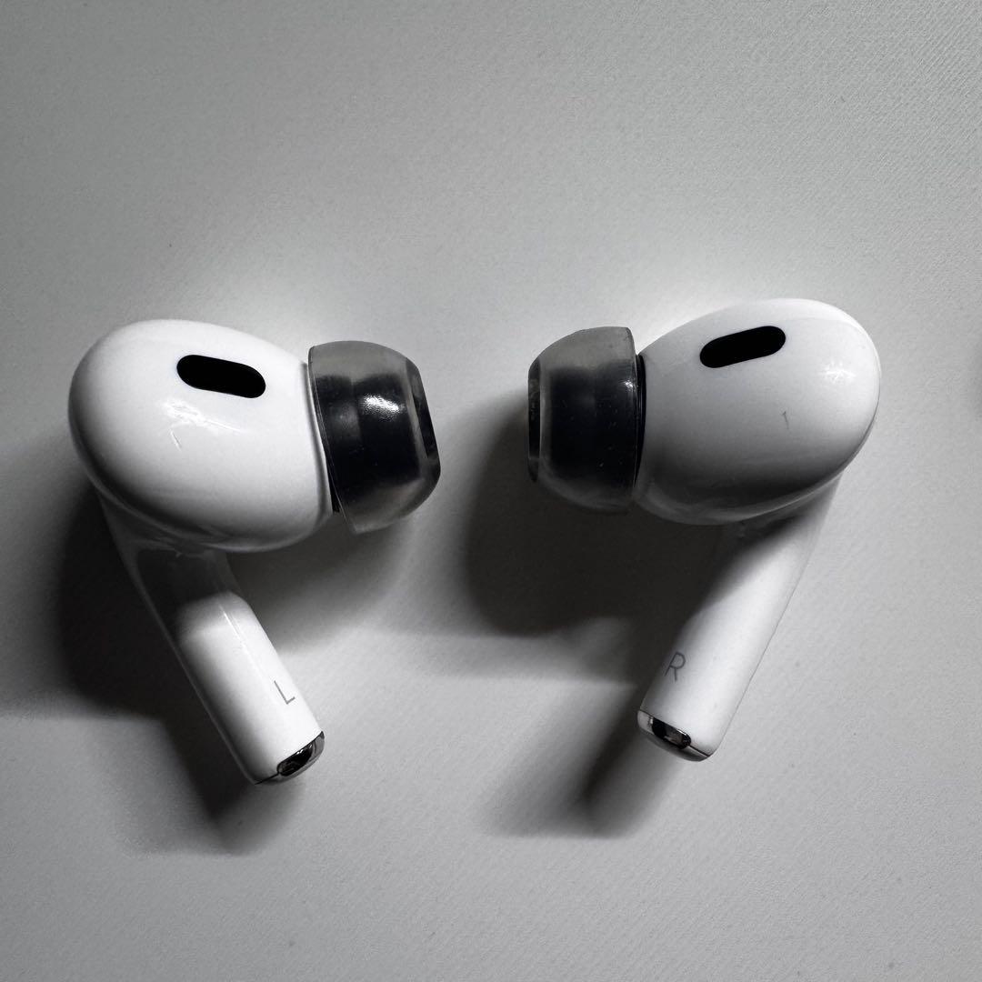 AirPods Pro 2（USB-Cモデル）+AZLAイヤーチップ＆黒ケース付
