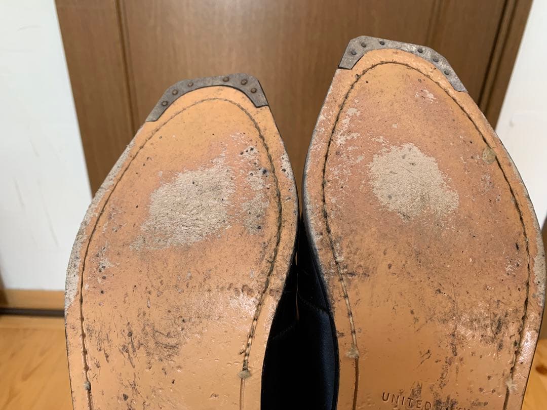 ユナイテッドトウキョウ コードバン プレートトゥシューズ サイズ2