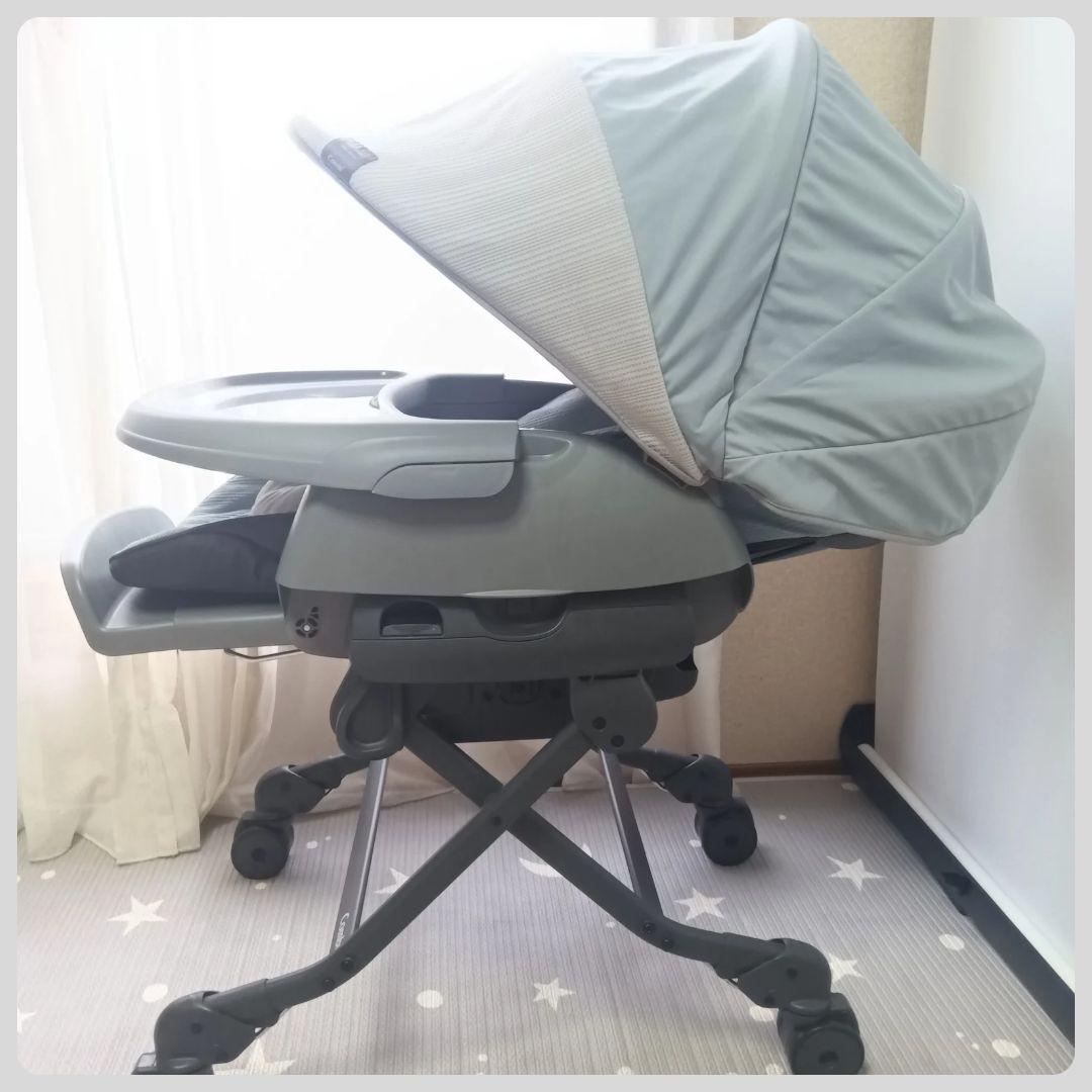 コンビ電動ハイローネムリラAT SWINGBEDi LongスリープシェルEG