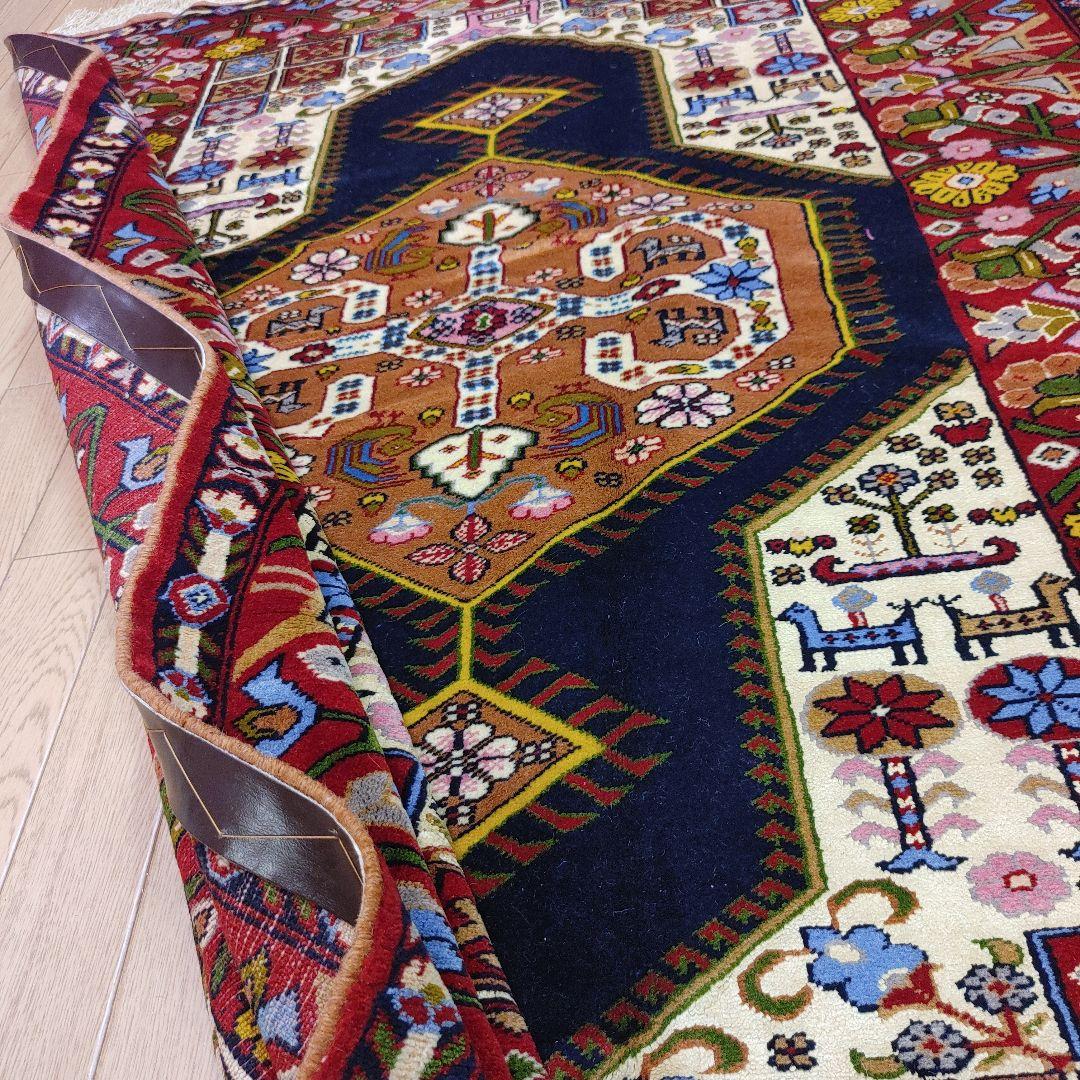 ペルシャ絨毯 新品 158x116 手織り クルド・ グーチャン産 persia