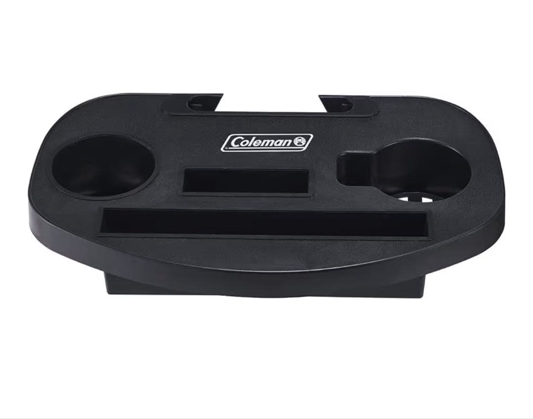 インフィニティチェア(希少な黒)&専用カップホルダー(コールマン)