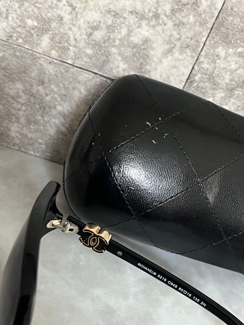 【美品】CHANEL サングラス　ココマーク　ケース付き