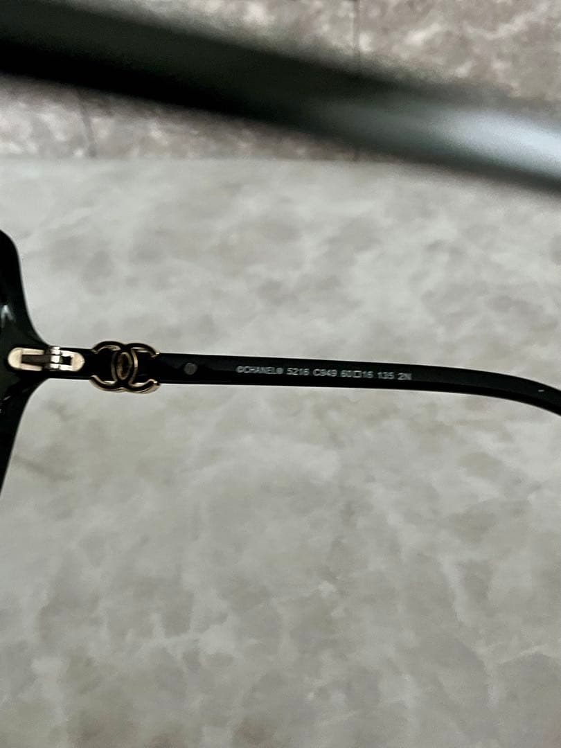 【美品】CHANEL サングラス　ココマーク　ケース付き