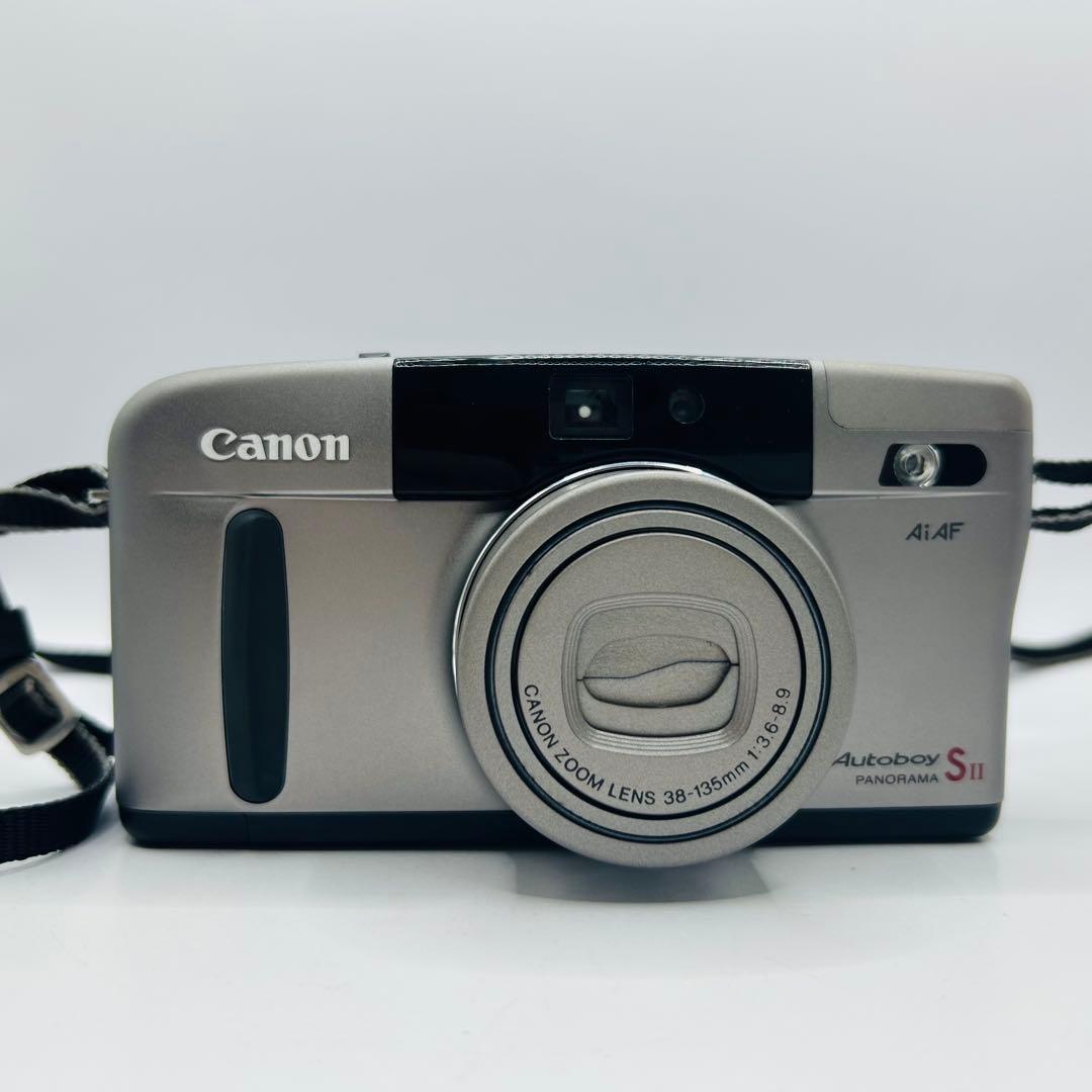 美品 Canon Autoboy S II カメラケース付き　フィルムカメラ