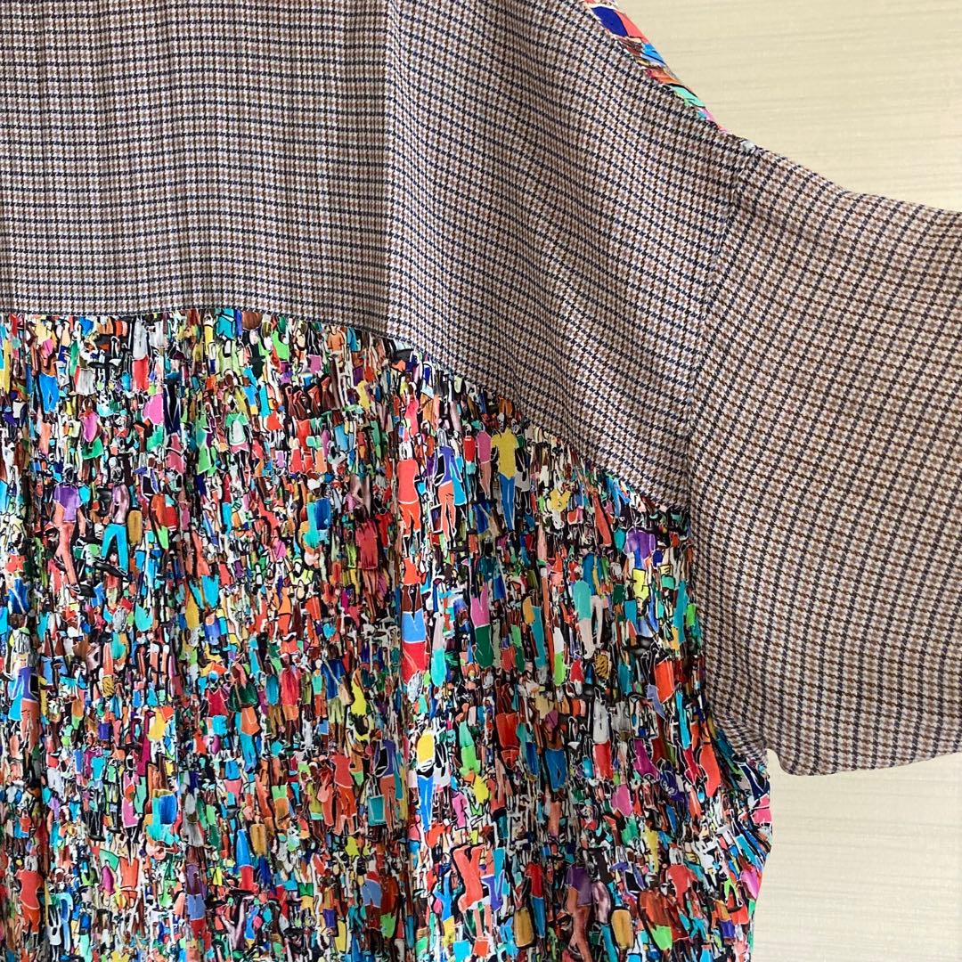 ◆ Sensounico Cube-Cube チュニック丈ブラウス ◆ 38