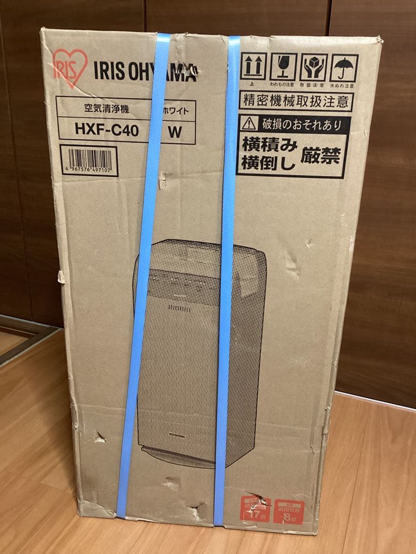 アイリスオーヤマ 加湿空気清浄機 17畳 HXF-C40-W ホワイト空気清浄機