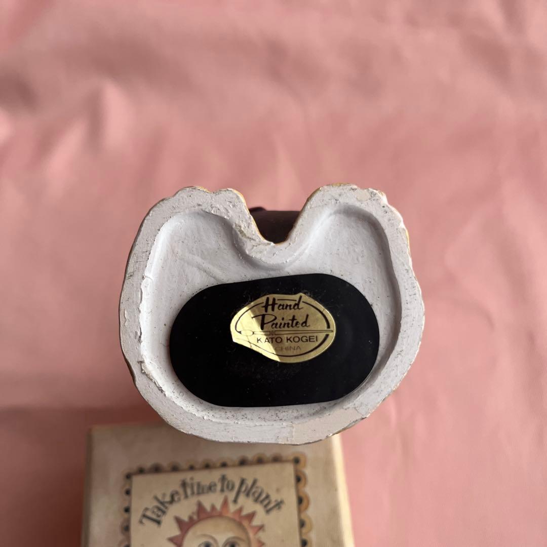 加藤工芸　KATO KOGEI テディベア　イギリス　兵隊　置物　ハンドプリント