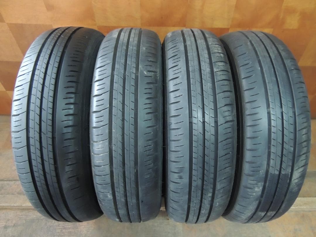 A71　165/65R14　ダンロップ　4本　ホイール自家塗装　ソリオなどに