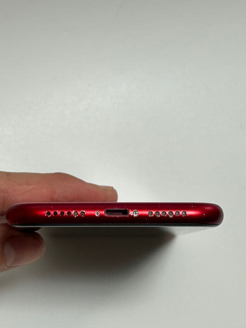 ジャンク品 Apple iPhone XR 赤