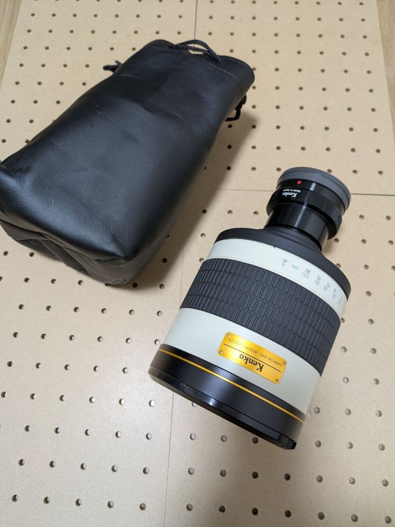 ★おまけ付き★kenko ミラーレンズ 800mm f8.0 DX 望遠レンズ