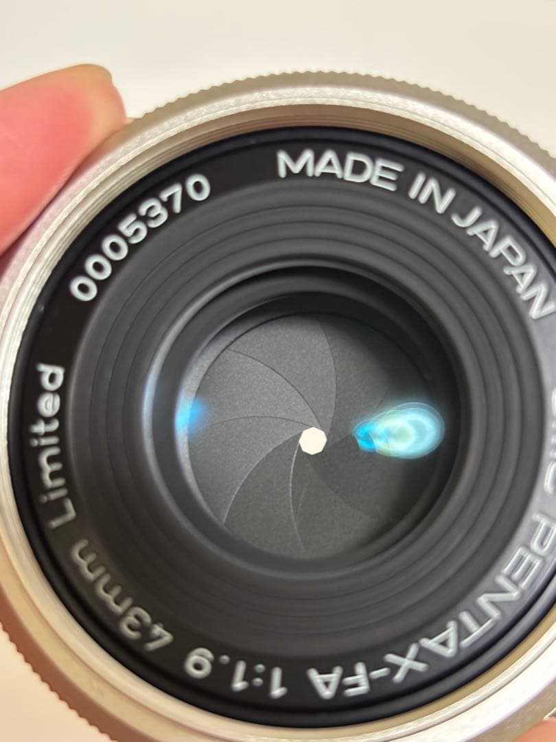 smc PENTAX-FA 43mm F1.9 Limited シルバー 訳あり