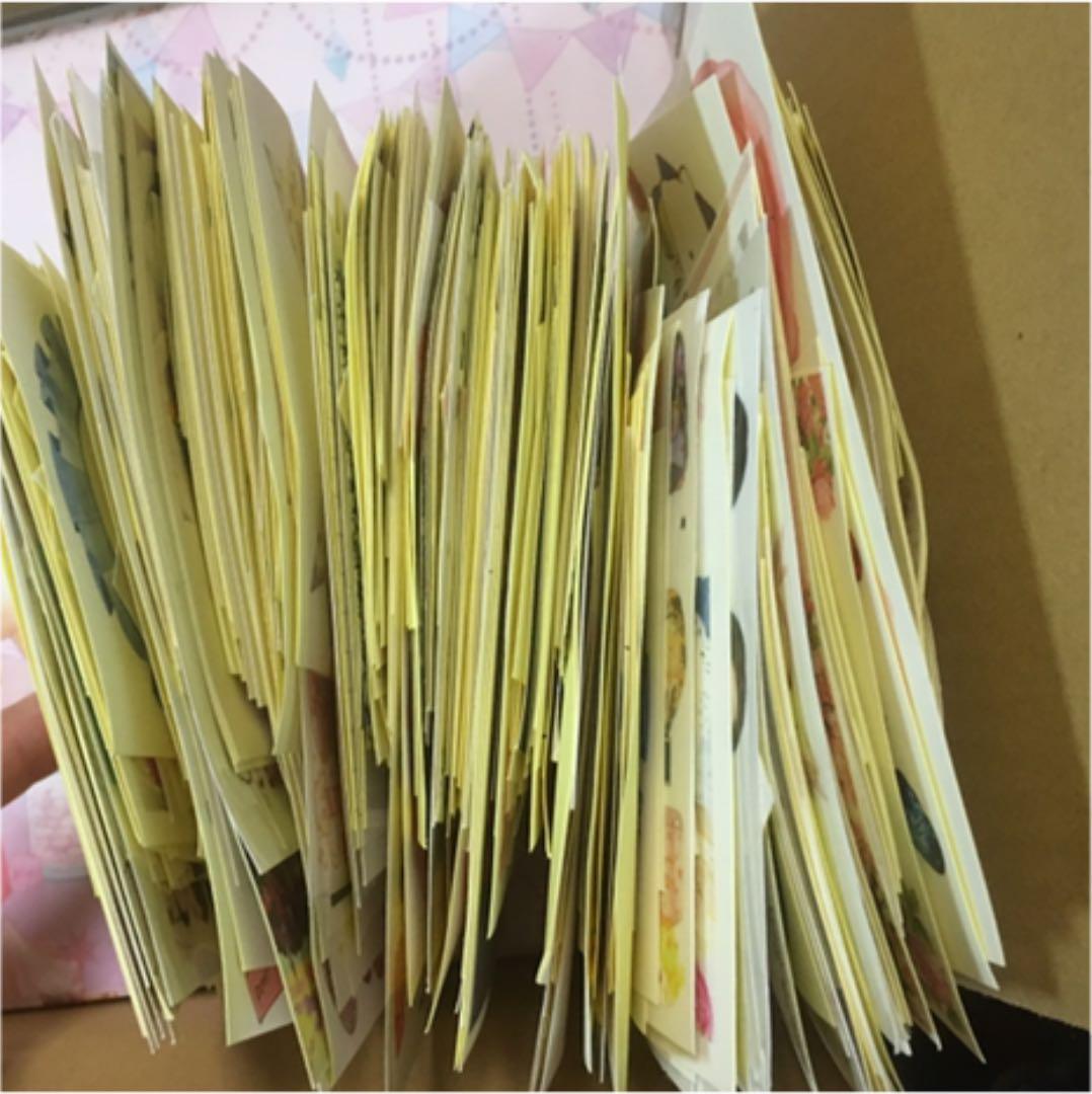 【B】 大容量　海外　A4ペーパー　ステッカー　セット