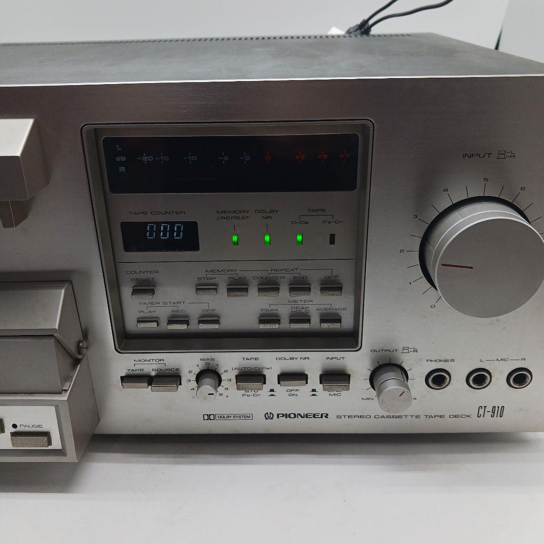Pioneer CT-910 カセットデッキ