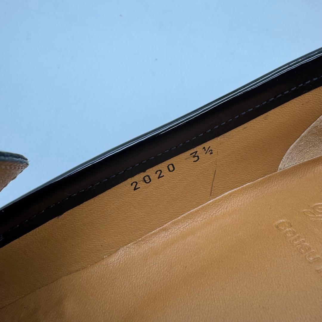 美品✨Paraboot ローファー　ブラック　エナメル　23cm