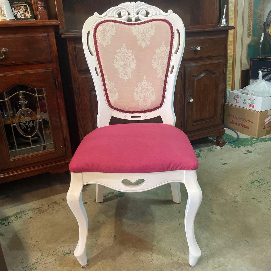 イタリア製サルタレッリ　フローレンスシリーズ・ロココ調ダイニングチェアー　NO2