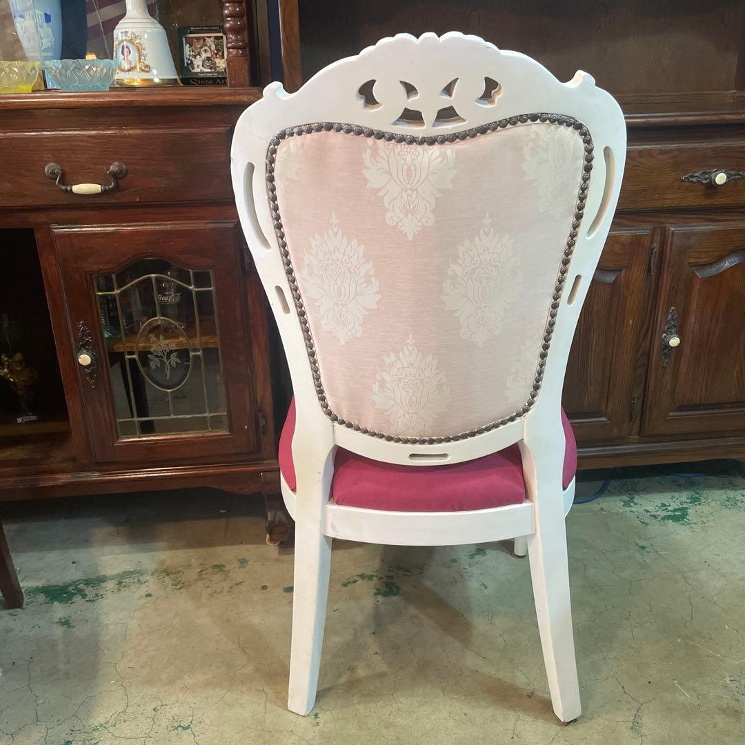 イタリア製サルタレッリ　フローレンスシリーズ・ロココ調ダイニングチェアー　NO2