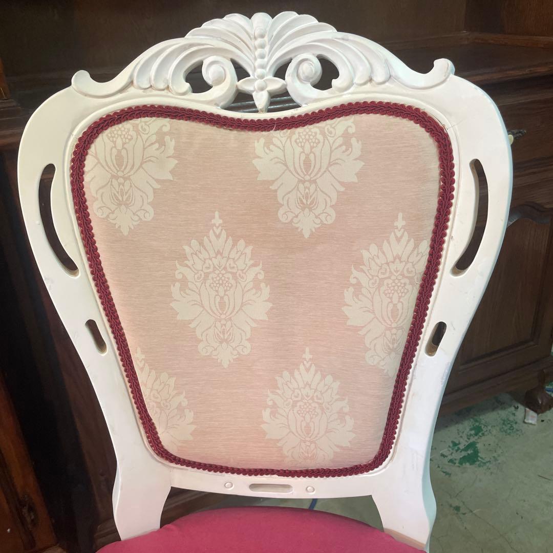 イタリア製サルタレッリ　フローレンスシリーズ・ロココ調ダイニングチェアー　NO2