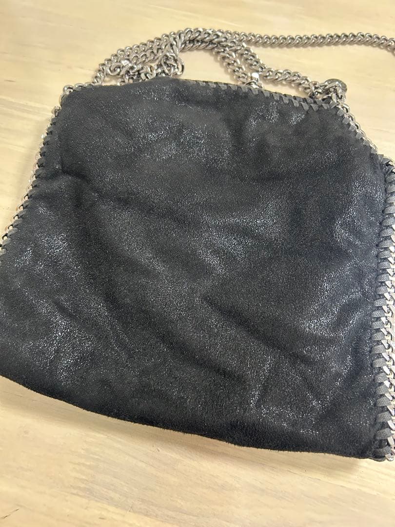 STELLA McCARTNEY ブラック　ファラベラミニ　トートバッグ