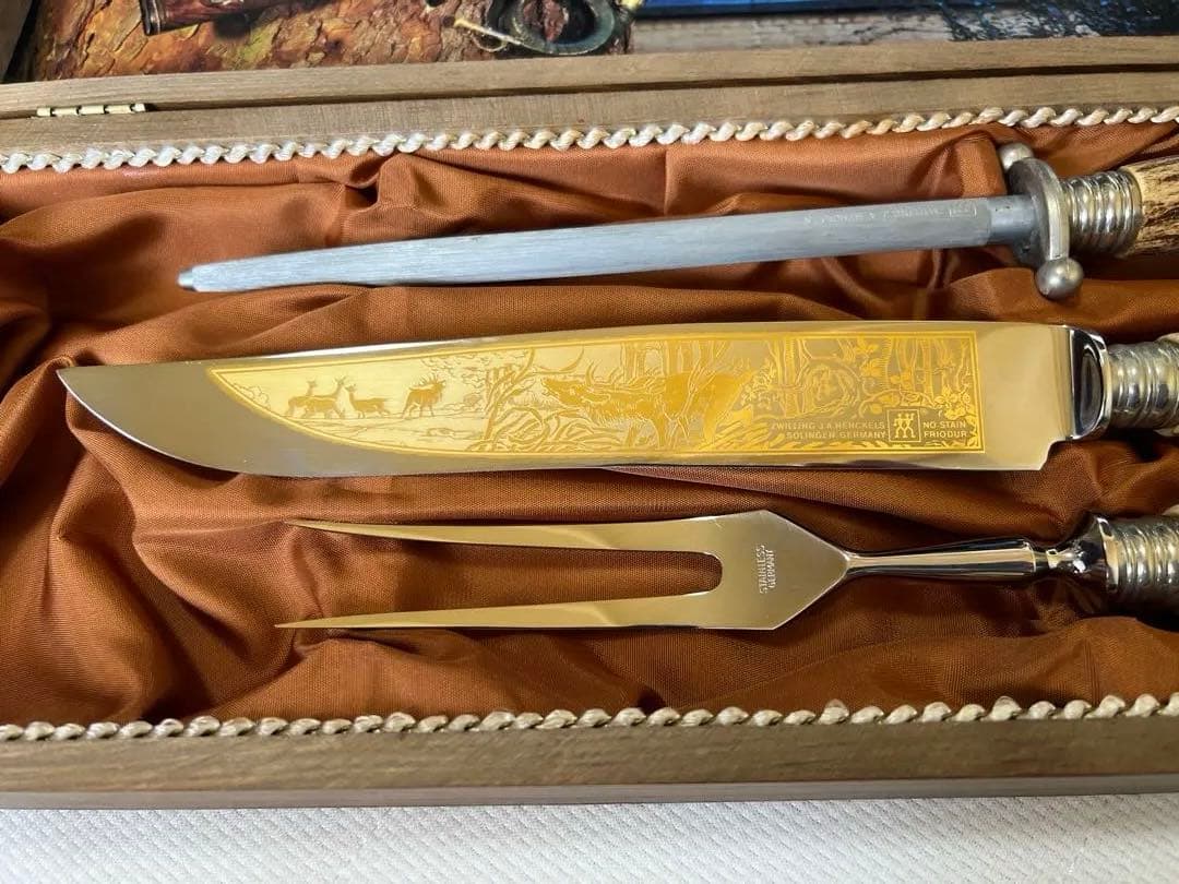 ZWILLING J.A HENCKEL ナイフ・フォーク・シャープナー3点