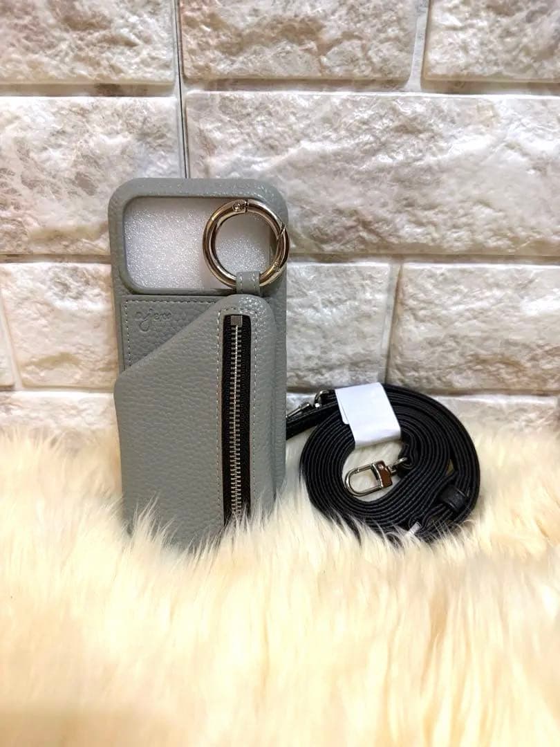 新品ajew iPhone17proケース　ブルー