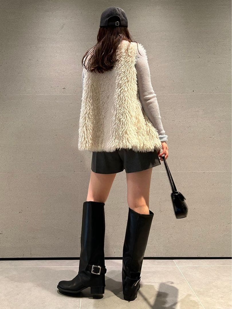 FRAY I.D ゲートルロングブーツ 黒 38サイズ