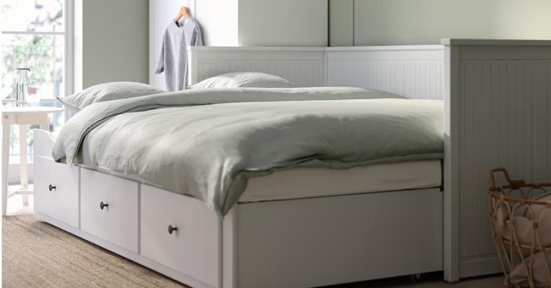 か*つ様 デイベッド 引き出し×3/マットレス×2, ホワイト/80x200 c