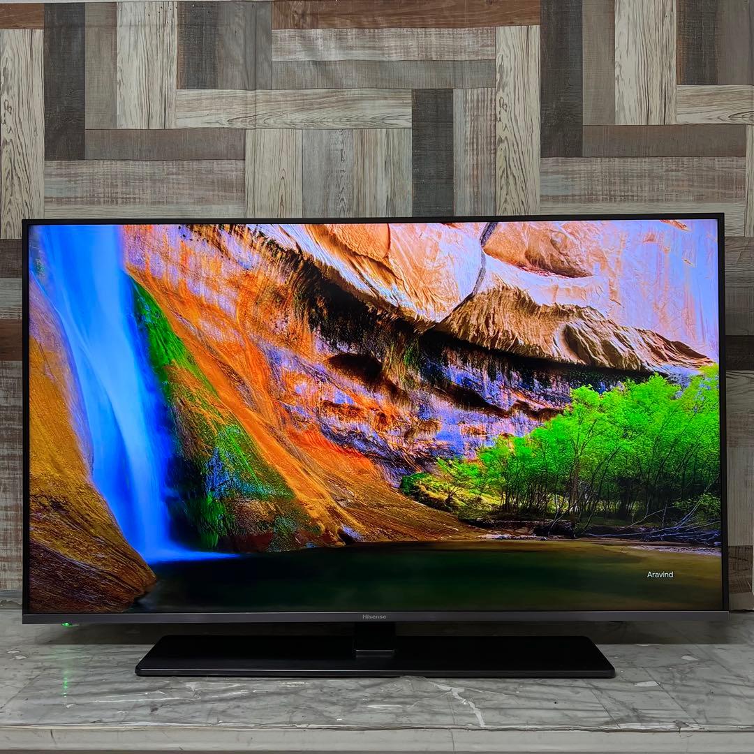 全国送料込❣️ハイセンス50型4Kスマートテレビ YouTubeNetflix