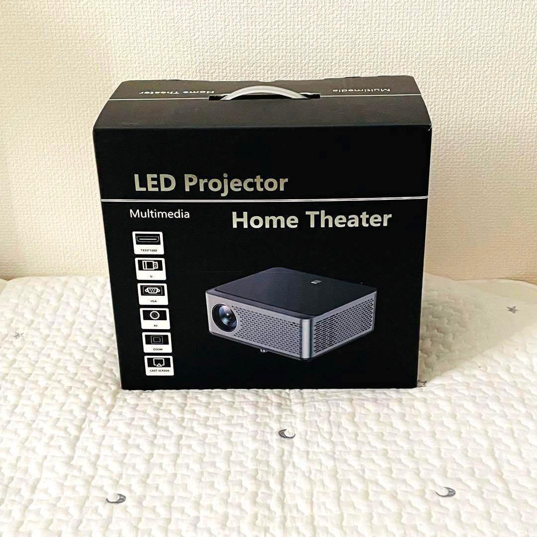 新品✨プロジェクター 家庭用 20000lm 4K ホームシアター Wi-Fi