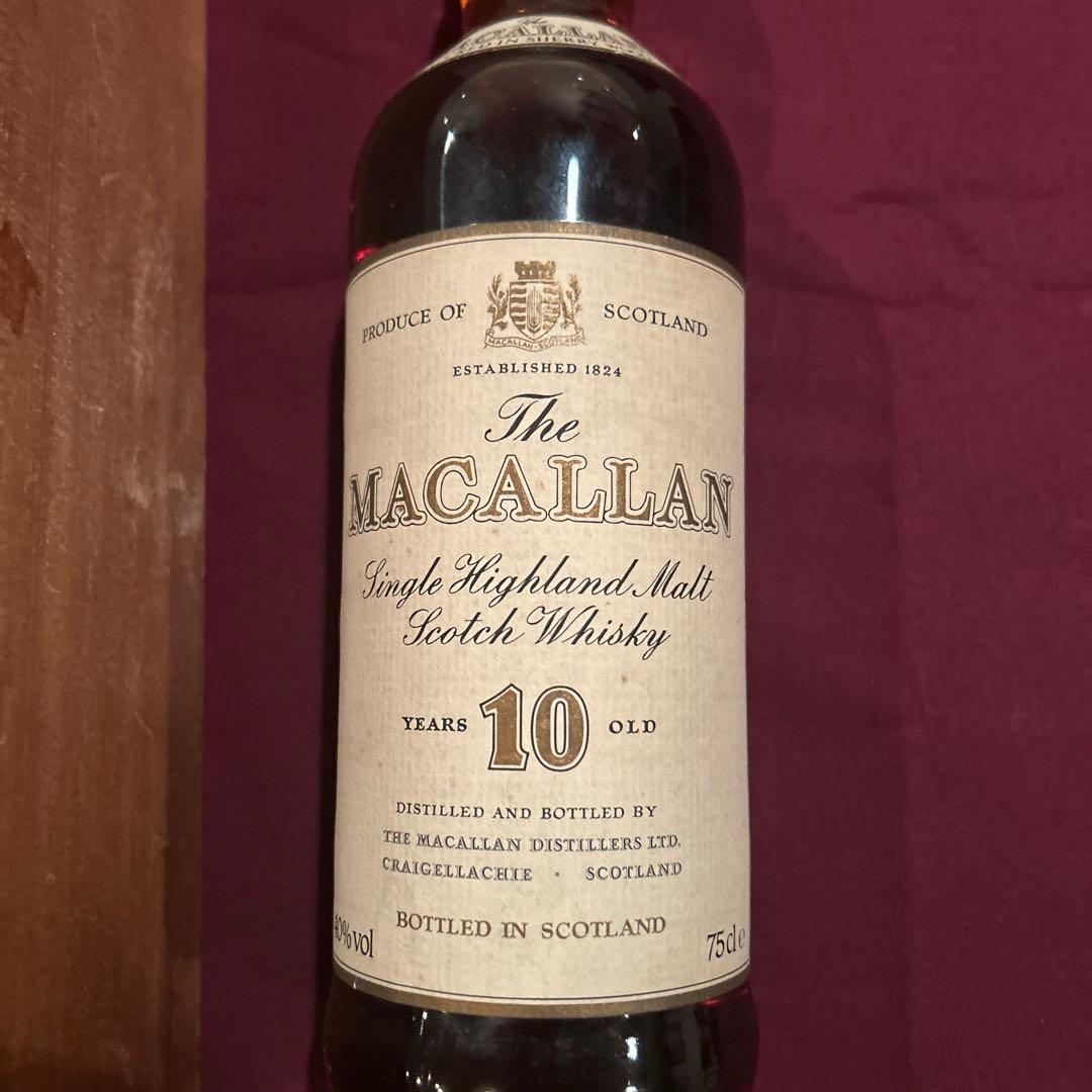 J*2様 マッカラン10年特級ボトル