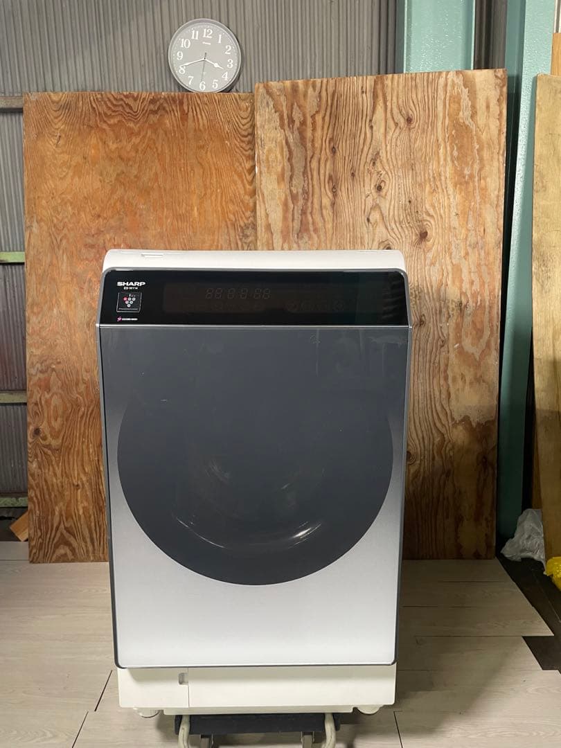 ぶーやん 2022年製 SHARP ドラム式洗濯機 ES-W114-SL
