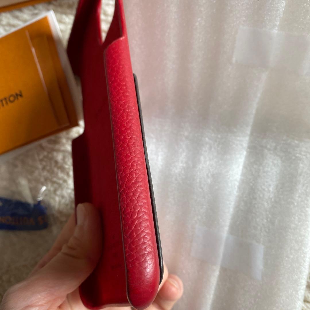 ルイヴィトン　バンパー　赤　iPhone 11Pro Max