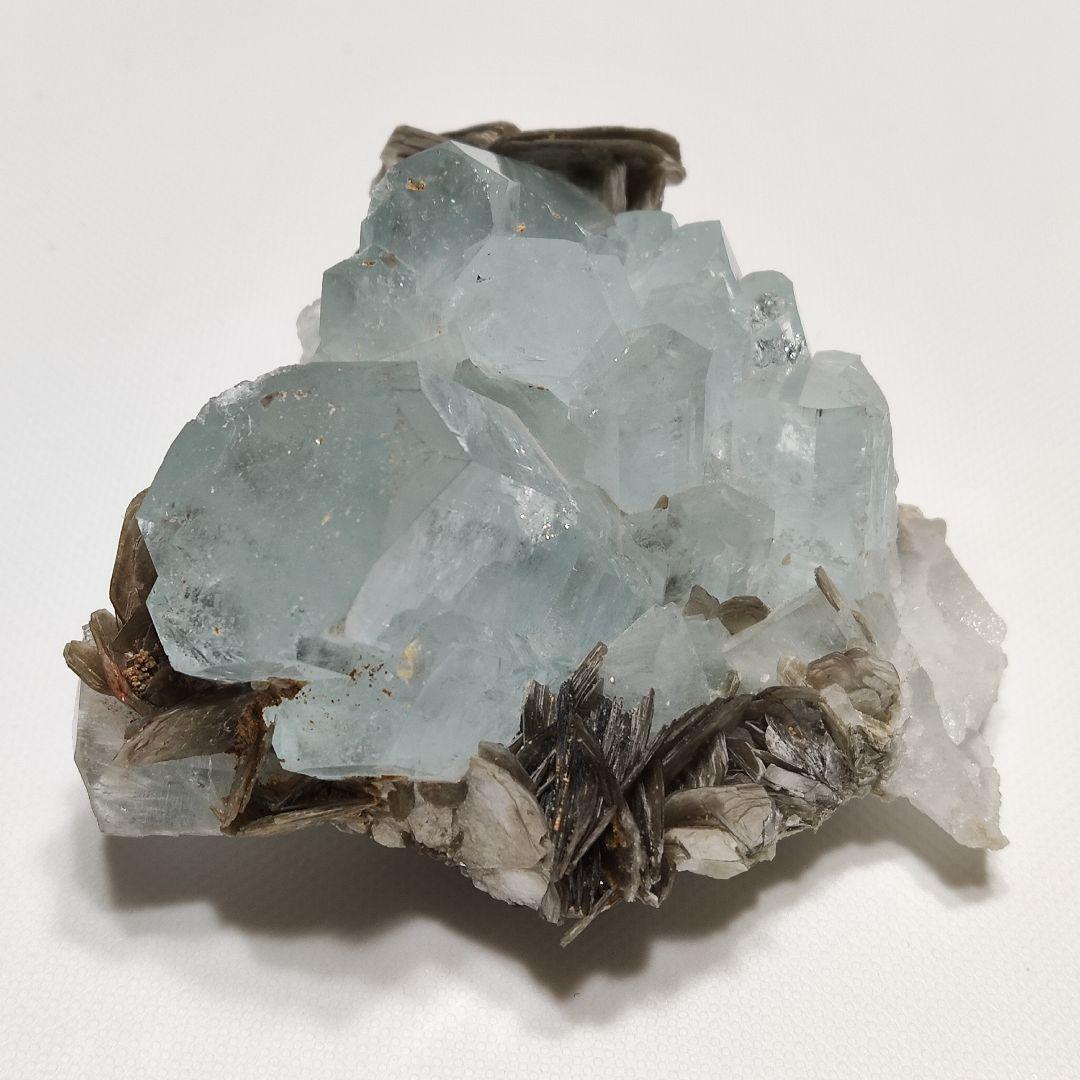 パワーストーン　天然石　アクアマリン　藍玉　原石　232g　No.309