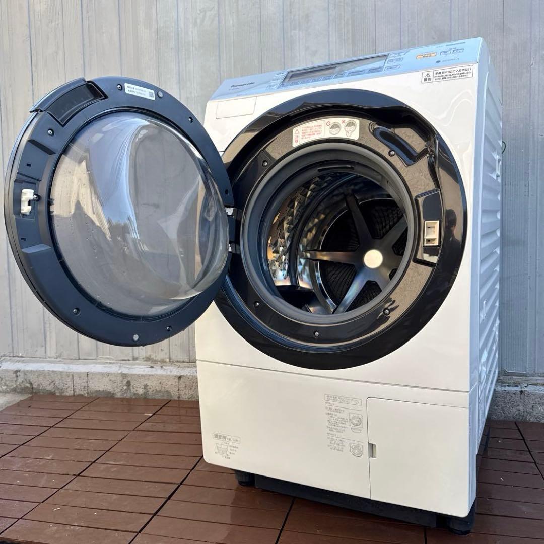 美品 Panasonic 2019年製 ドラム式洗濯乾燥10.0kg/6.0kg