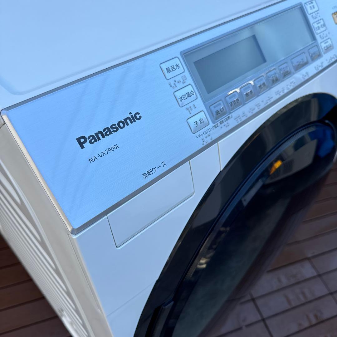 美品 Panasonic 2019年製 ドラム式洗濯乾燥10.0kg/6.0kg