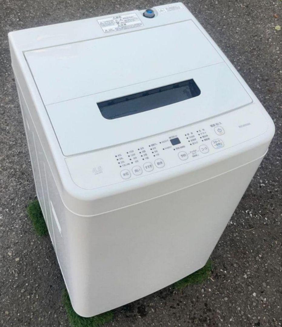 アイリスオーヤマ洗濯機4.5kgお急ぎコース　風乾燥機能付き　2021年製