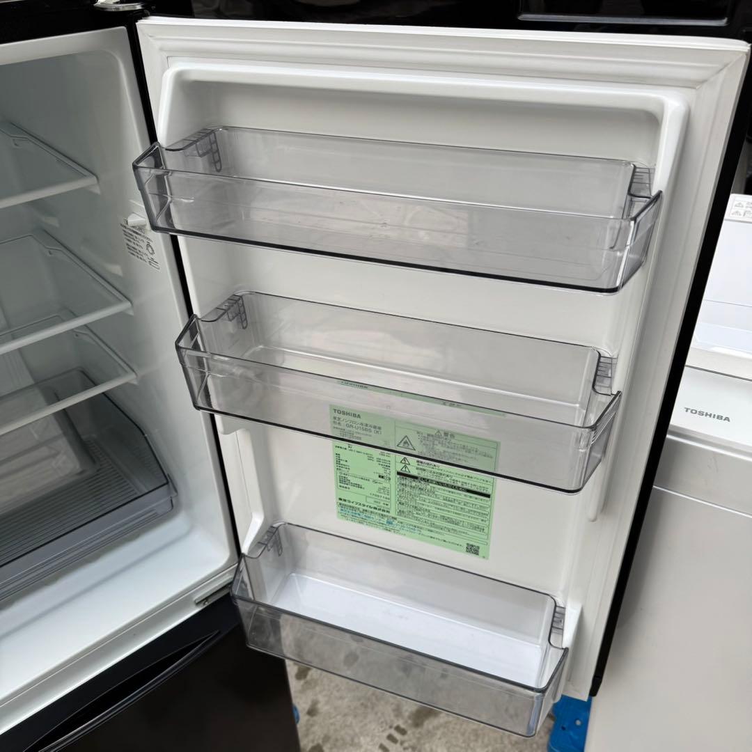 86⭐️2023.22年製★東芝　冷蔵庫　洗濯機　ブラック　一人暮らし　家電セット