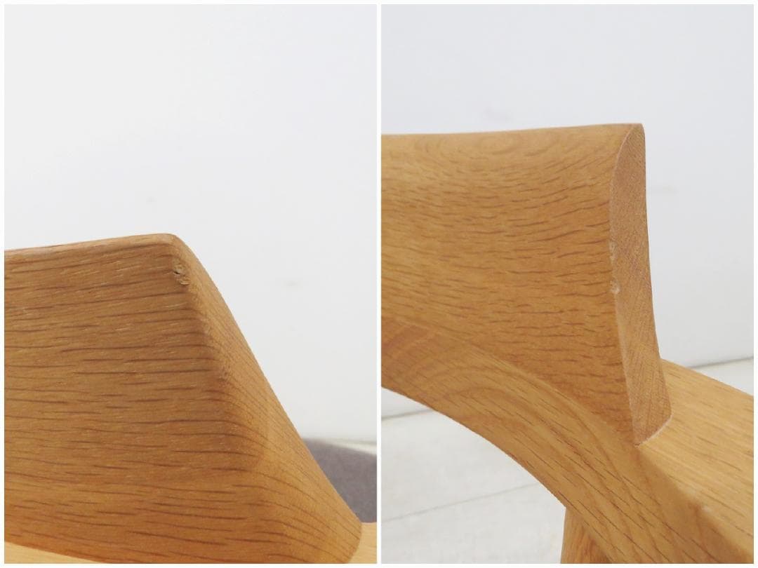 ★美品★柏木工 ソフィー ダイニングチェア オーク無垢 張座 IDC大塚家具 ①