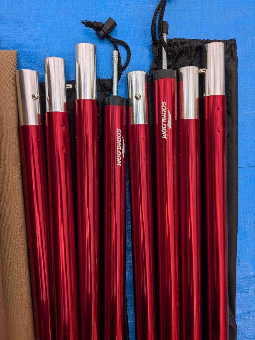 テンマクデザイン 焚き火タープ TC ウィング ポール付