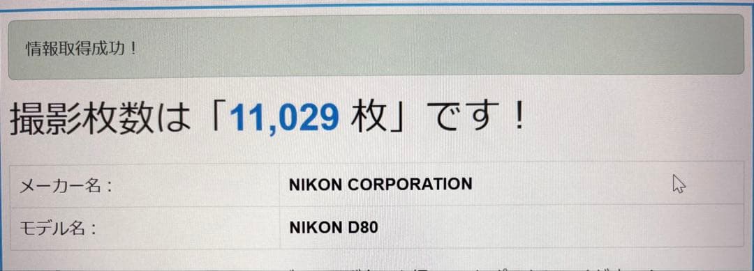 【最終値下げ！】【良品】Nikon D80 ボディ