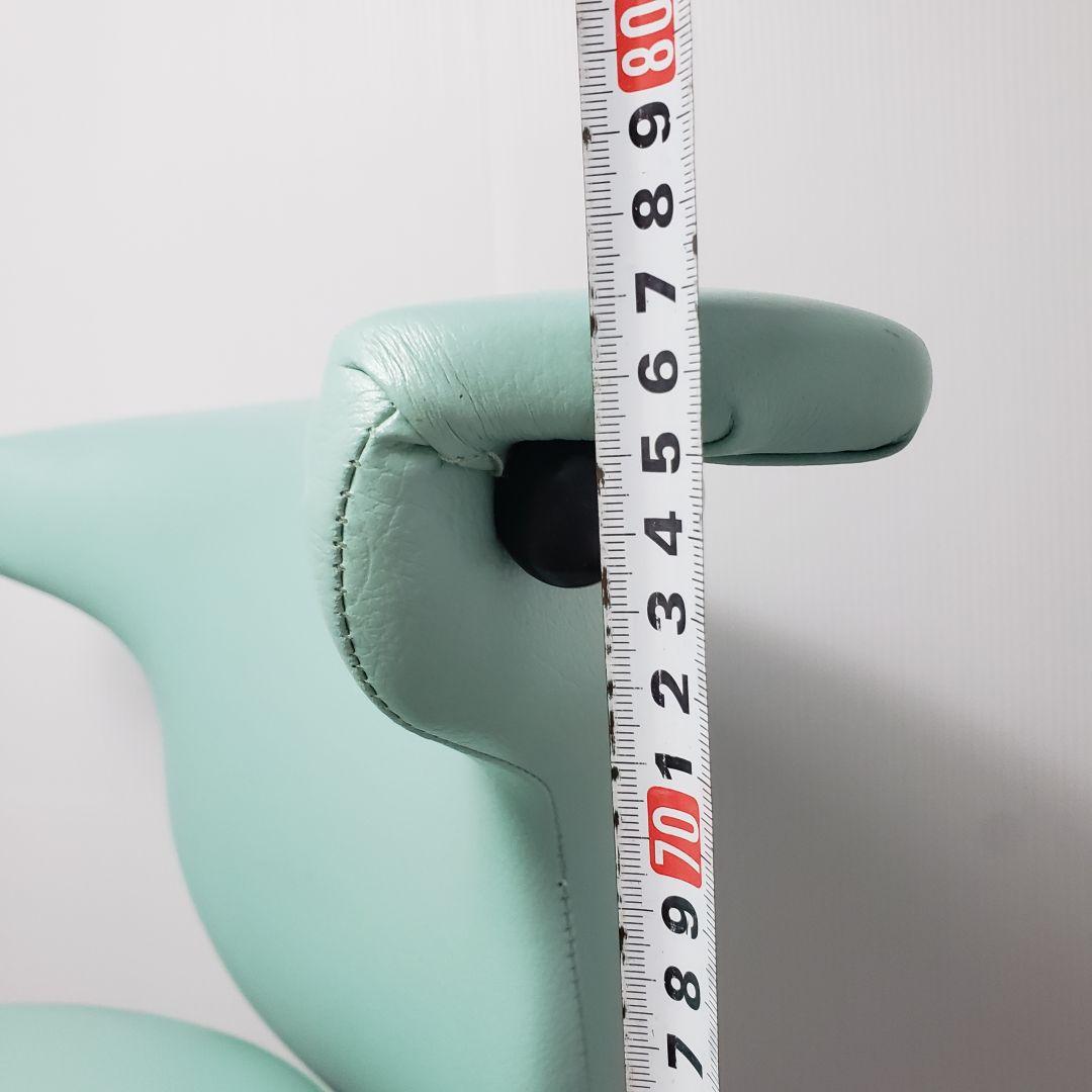 ③病院ドクター用丸椅子　藤沢工業　ACS700LBL　オフィースチェア　送料込み