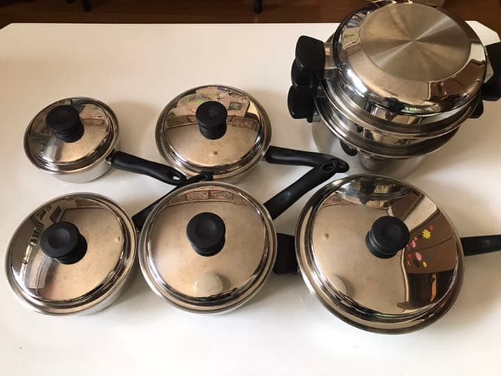 アムウェイ　IHコンロ　クィーンクックウェア 21ピースセット