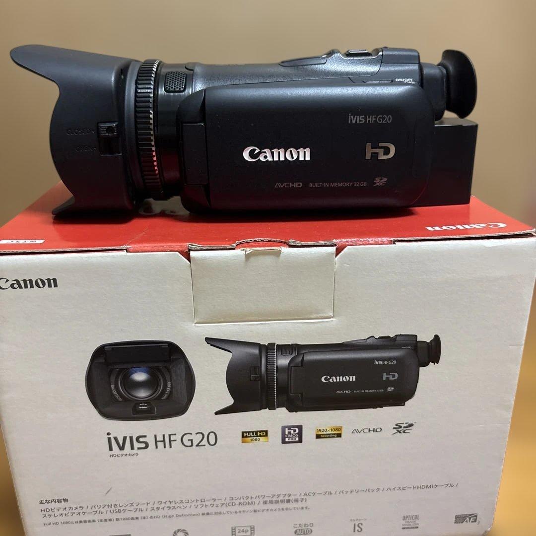 Canon iVIS HF G20 ビデオカメラ