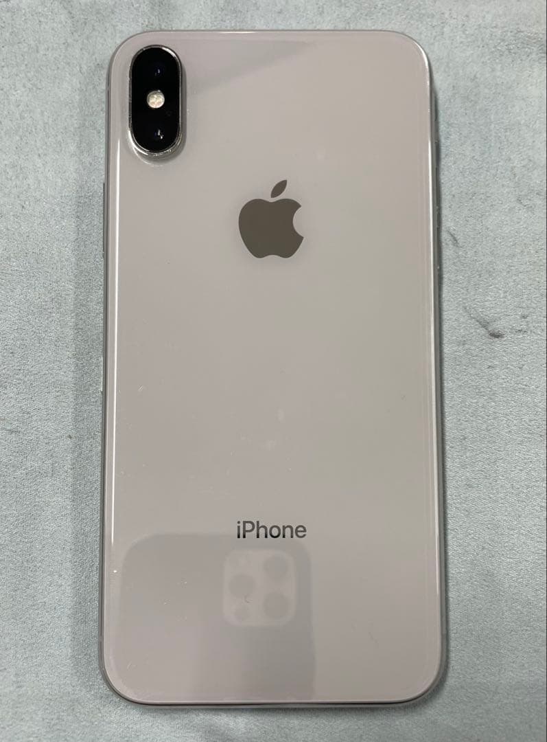 iPhone X シルバー 256GB SIMフリー バッテリー最大容量68%