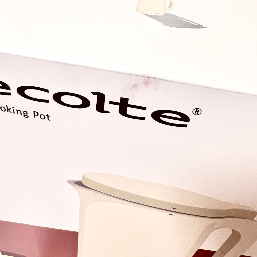 新品未使用 レコルト recolte 自動調理ポットクリームホワイトスープメーカ